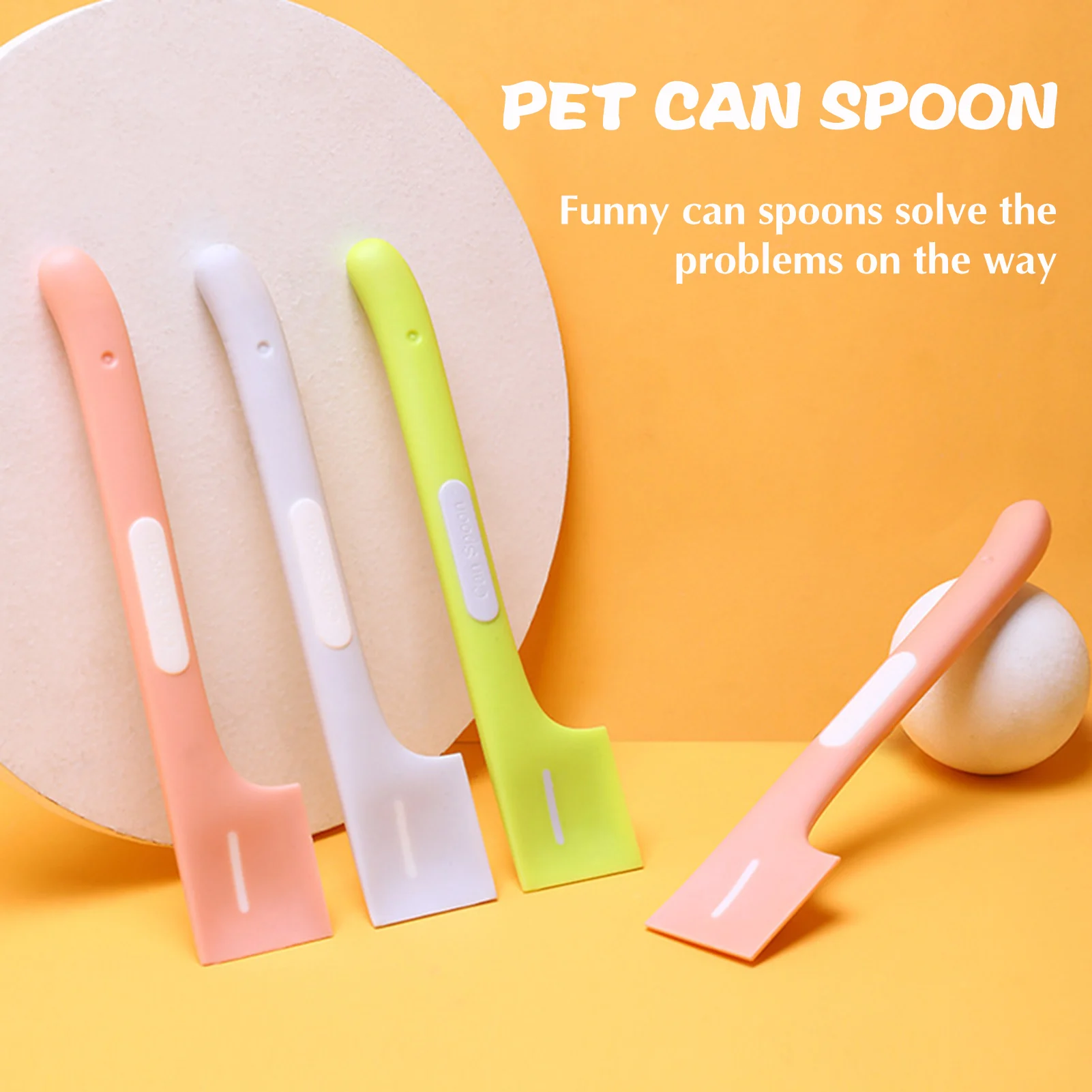 

Pet Canned Spoon Puppy Feeding Mixing Wet Dry Scoop Cat Dog Canned Feeding Accessories Feeder Shovel Useful Pets Tableware Spoon