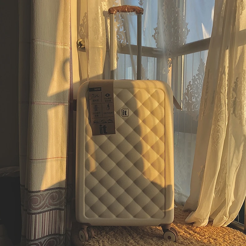 

SOLI2 ultra-light large-capacity brand suitcase boarding luggage net fairy password box fashion luxury luggage G2040-G2044