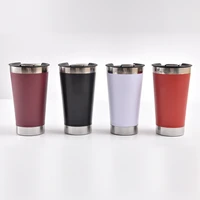 popular 304 stainless steel car cup double layer cup thermos cup with bottle opener beer cup coffee cup