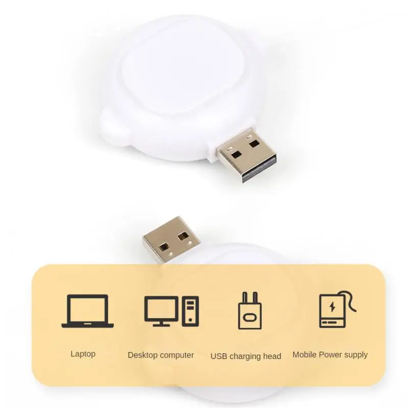 

Mini Night Light Home Bedroom Color Changing 5-level Brightness Creative Portable Lighting Lamps Wall Light 7color Intelligent