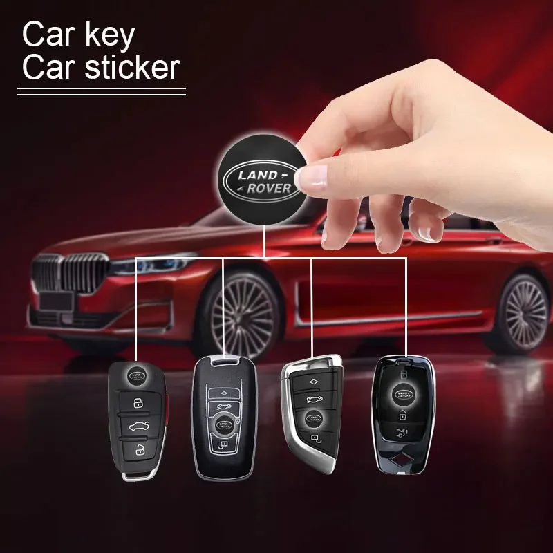10 шт. модификация салона автомобиля ключ наклейки для украшения Land Rover Range Velar Evoque