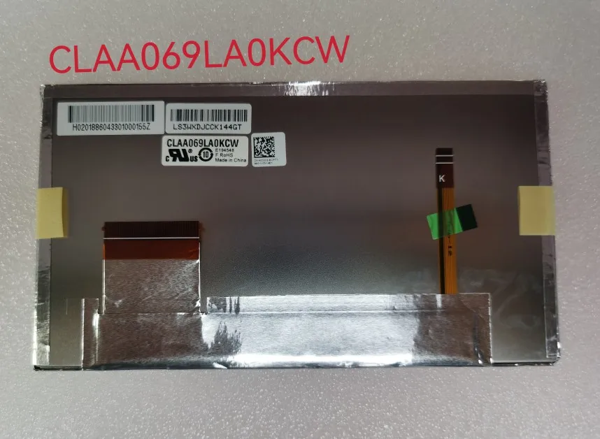 

Новый оригинальный 6,9 дюймовый ЖК-экран CLAA069LA0KCW для автомобильного dvd gps ЖК-панели