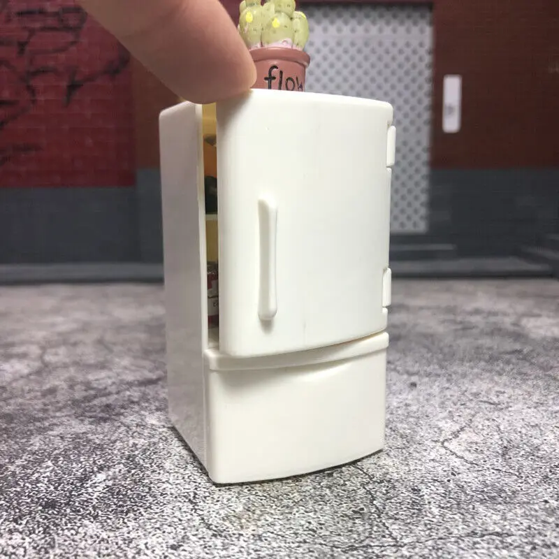 

Реквизит для фотографирования в масштабе 1/12, модель мини-холодильника для 6-дюймовой фигуры