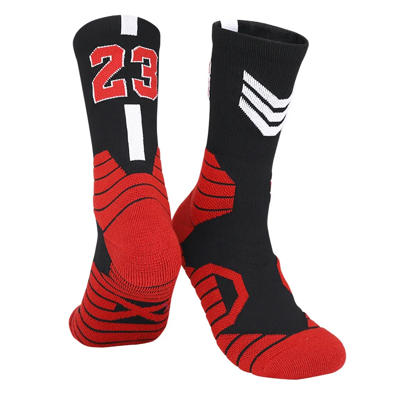 2 Pairs/lot Thick Sport Socks Man Women Basketball Mid Tube Socks Outdoor Cycling Running SOX kids Sport Socks homme Freeship