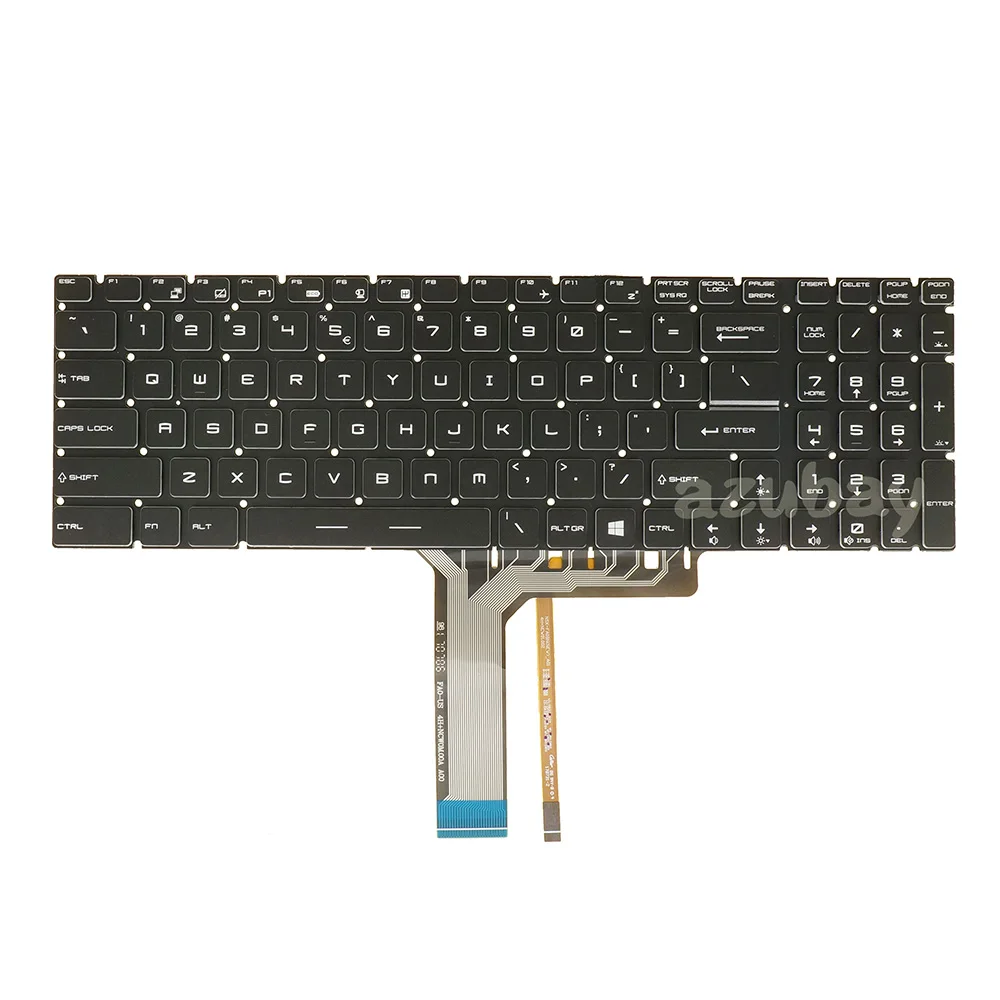 Клавиатура с RGB-подсветкой для MSI WS60/WS72 6QH 6QI 6QJ 2OJ 7RJ GT73VR 6RE 6RF GT72VR США Великобритания