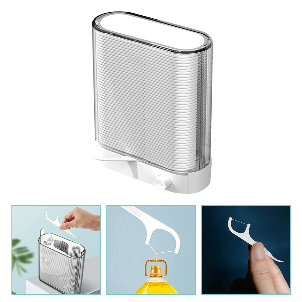 

Floss Picks Dispenser Teeth Sticks Pick Automatic Flossers Cleaning Holder Flosser Box Oral Tooth Storage Interdental Braces