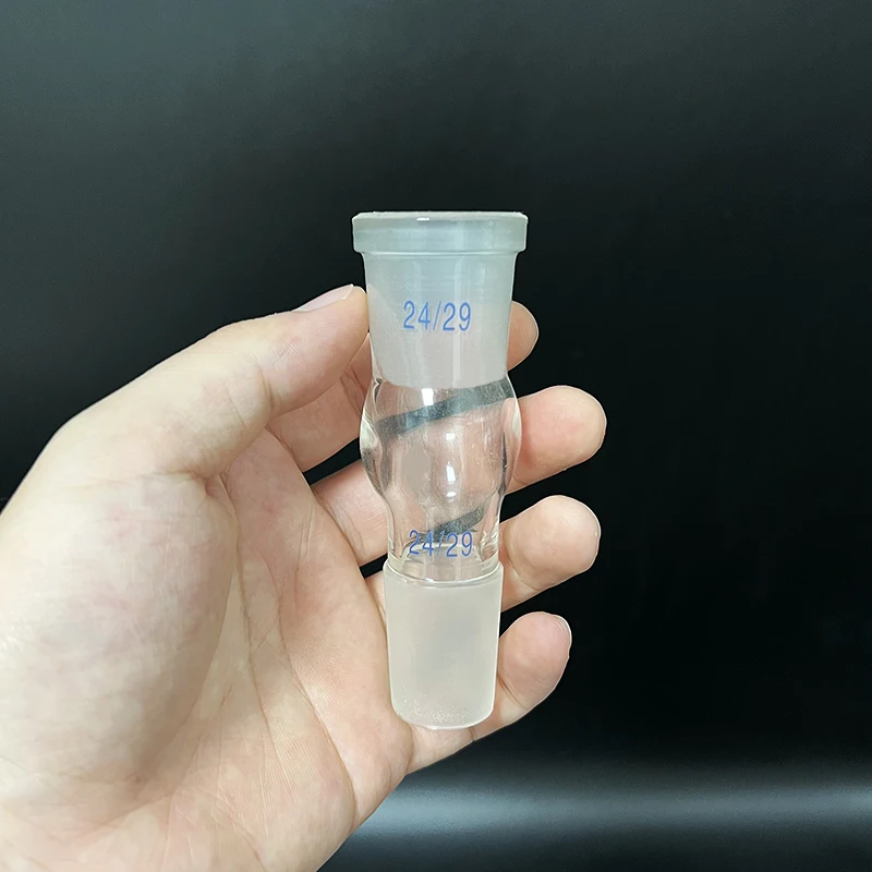 Borosilicate Glass Joint,Female 24/29,Male 24/29,Glass reducing Adapter,B type connector