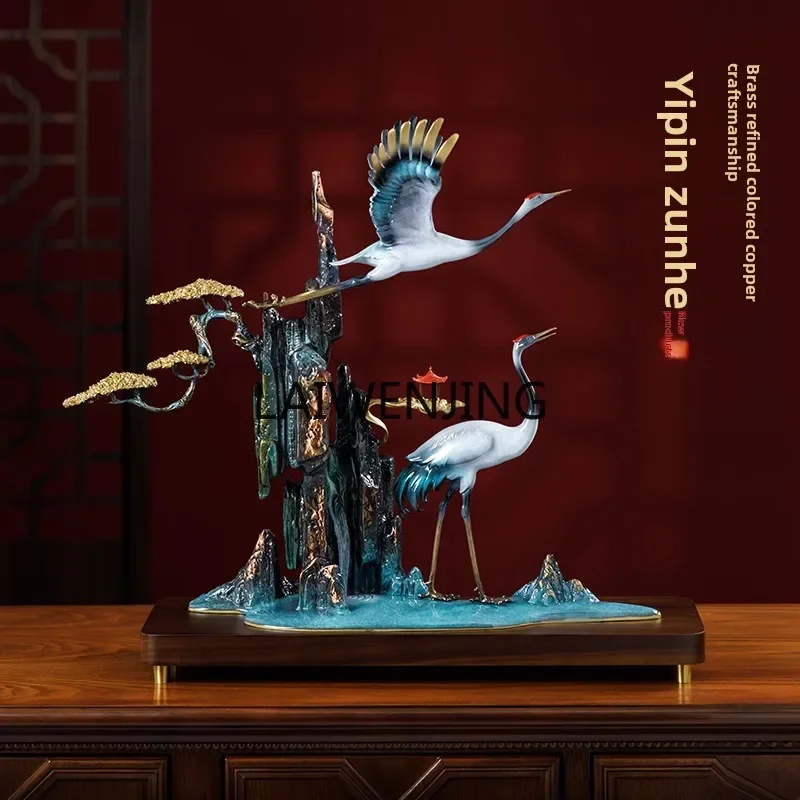 SGF Сосновый кран Яннь цельномедный орнамент новые китайские декоративные