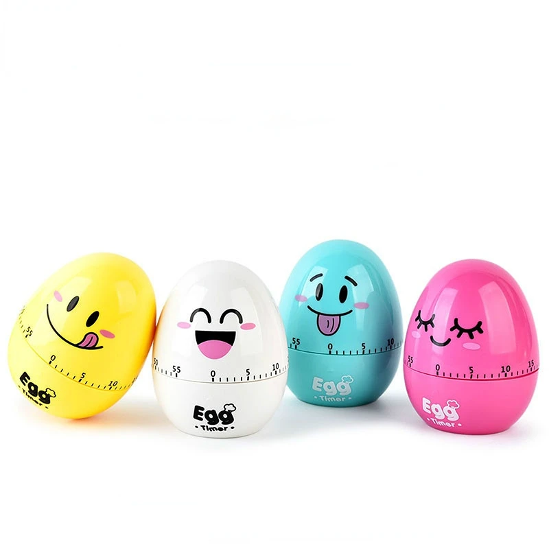 Кухонный таймер для варки яиц 60 минут Мультяшные милые часы приготовления пищи