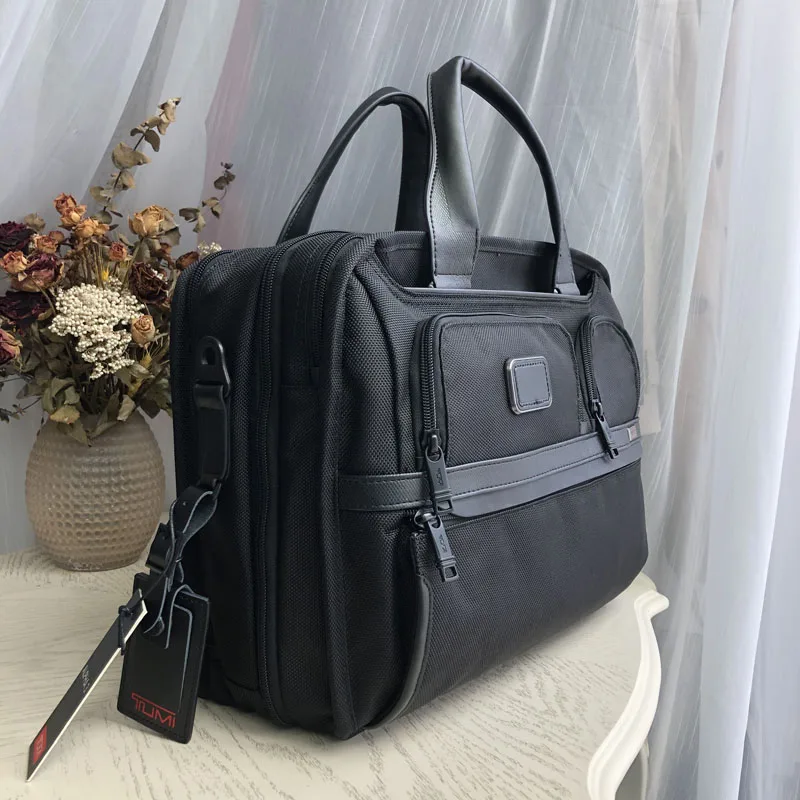 TumI Men's Backpack Alpha 3 Series Ballistic Nylon Portable Laptop Bag Briefcase Document Bag Designer backpack Mochila Hombre