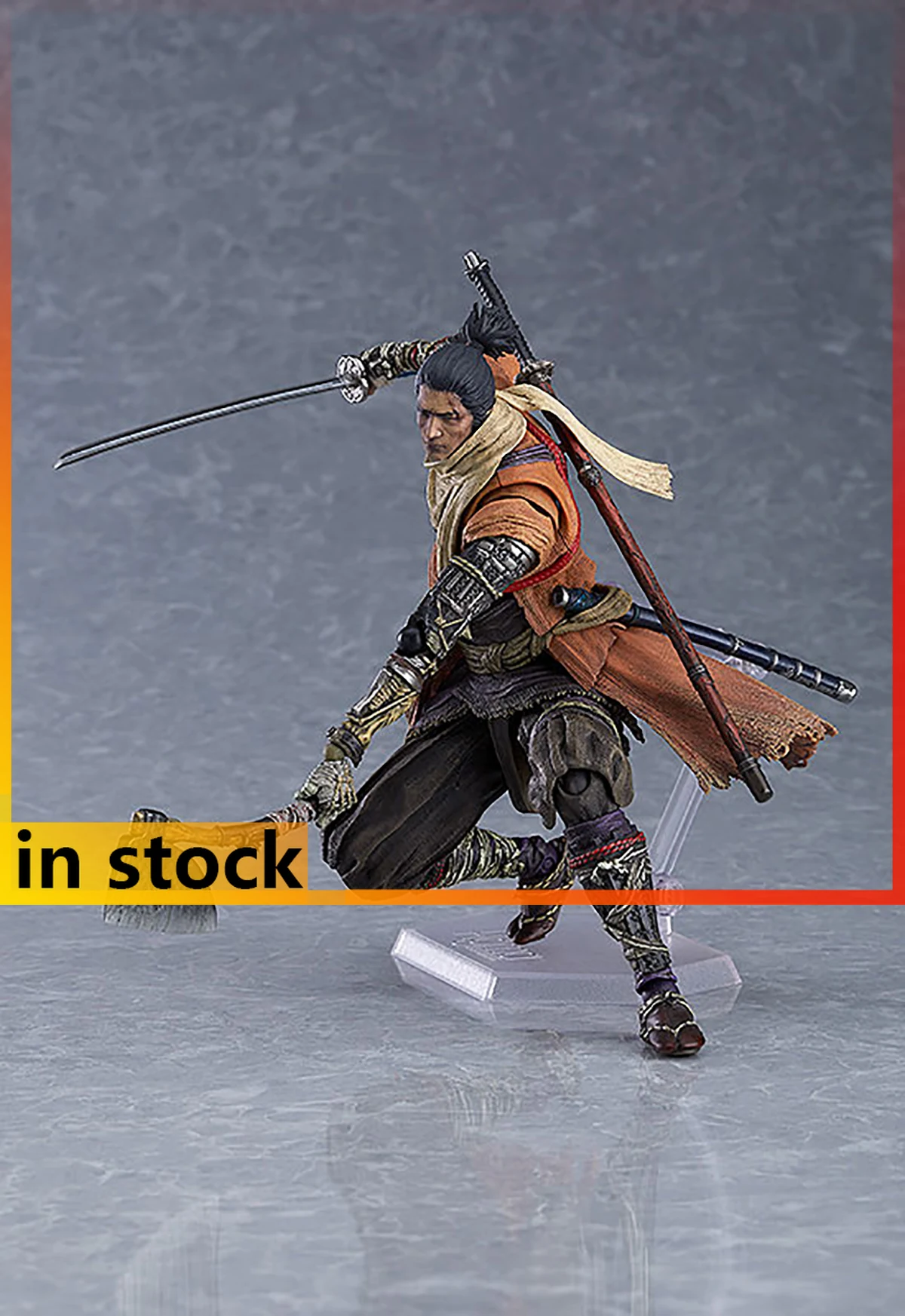 Фото Коллекционная фигурка Max Factory Figma Sekiro: Shadows Die Twice DX Edition, оригинальная, высота 155 мм №4