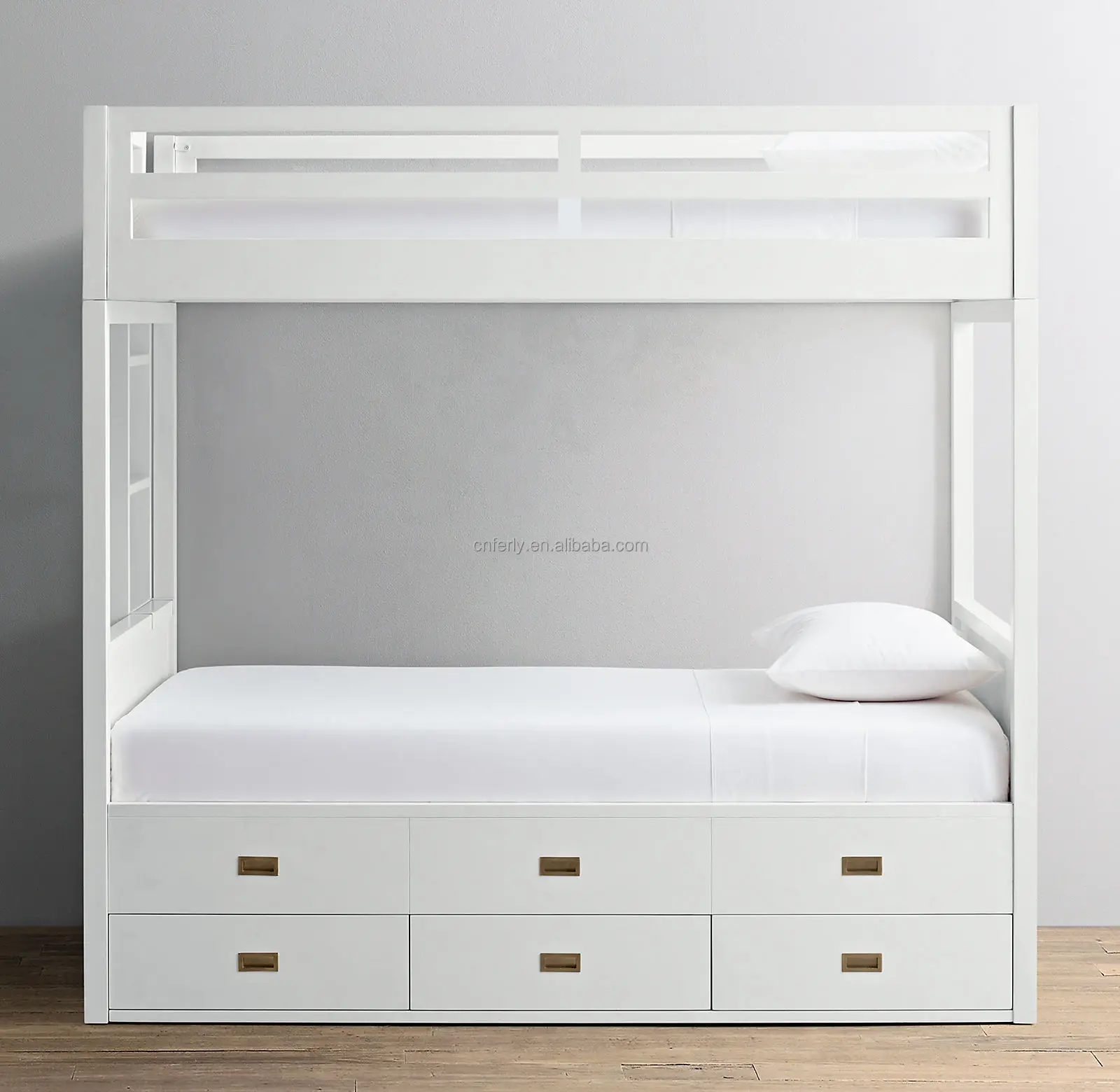 

Роскошная современная мебель для спальни, детские кровати, детская двухъярусная кровать из дуба