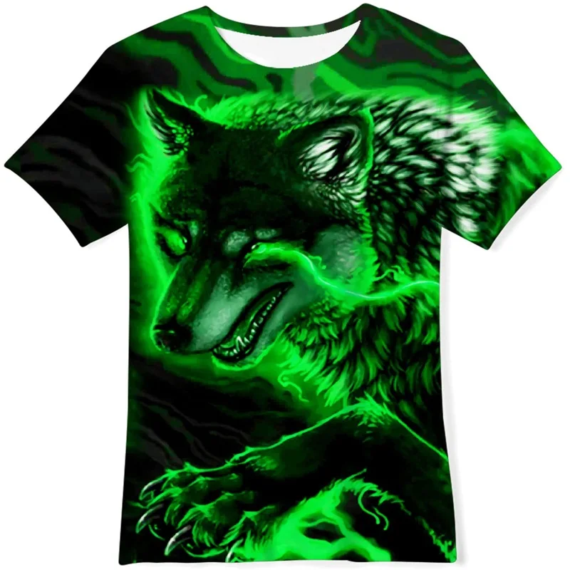 

Cool Animal Graffiti Graphic T Shirt Men Summer Casual O Neck Short Sleeve Women Fashion Streetwear Oversized y2k Tops camisetas