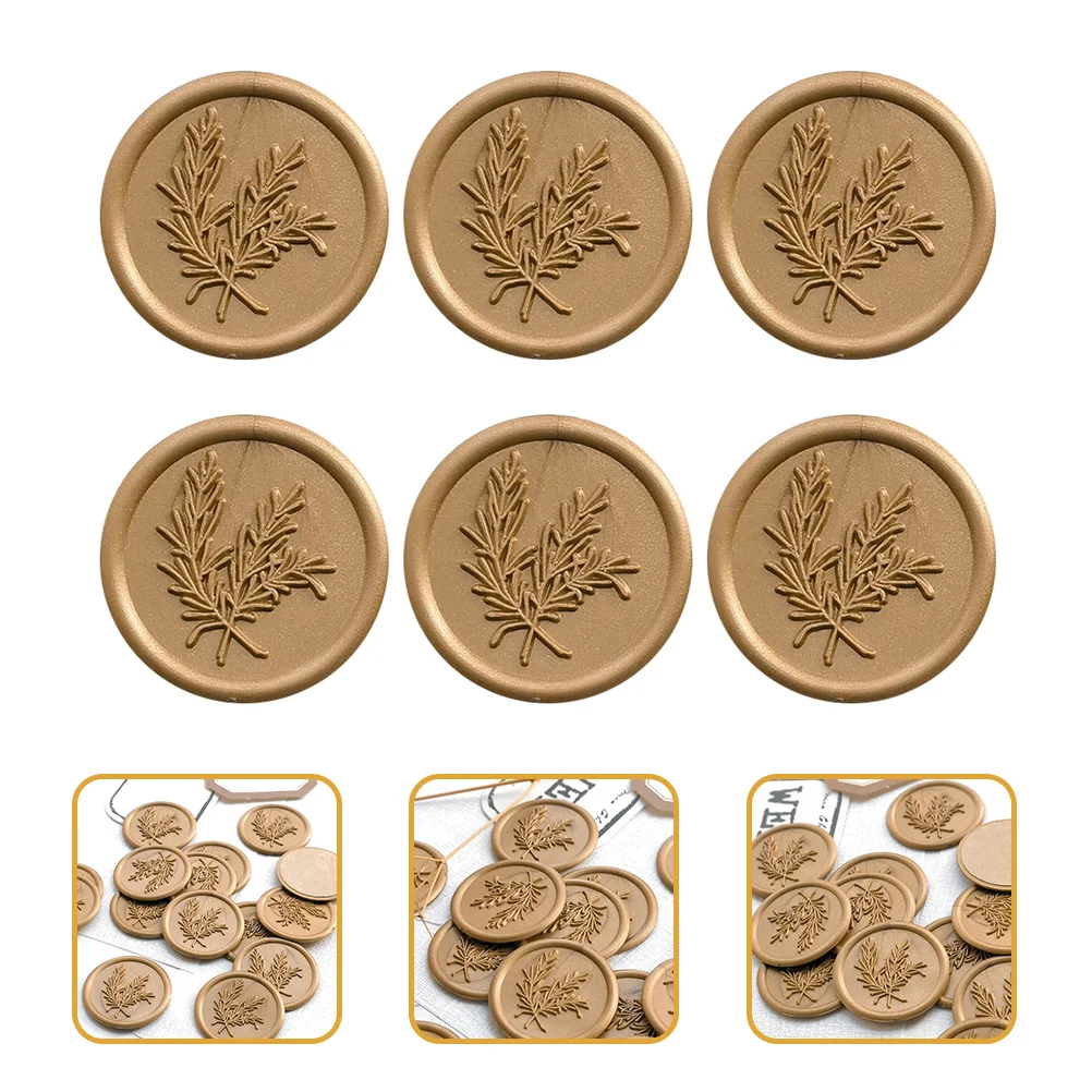 

Wax Stickers Seal Wedding Adhesive Stamp Sticker Envelopeenvelopes Faux Decor Gift Decals Personalised Backing Self Putty Sticky