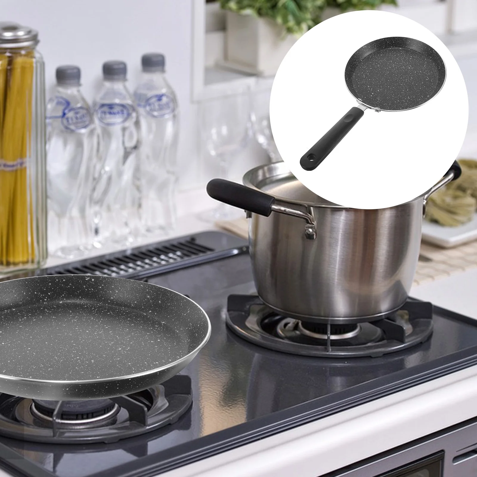 1 шт. сковороды с антипригарным покрытием Maifan Stone сковорода для омлета яиц