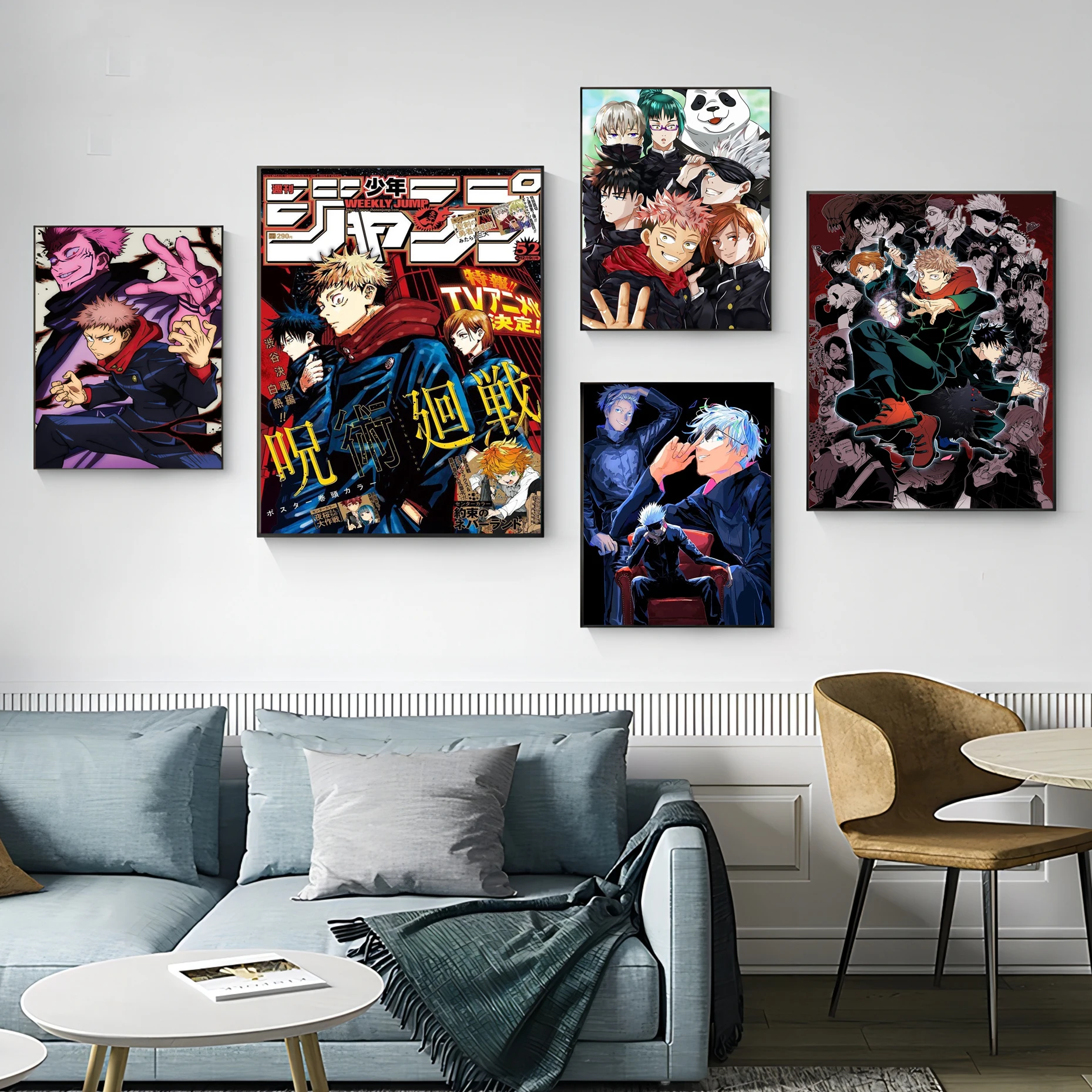 

Anime Jujutsu Kaisen Good Quality Prints And Posters HD Quality Poster Wall Art Painting Study Wall Decor