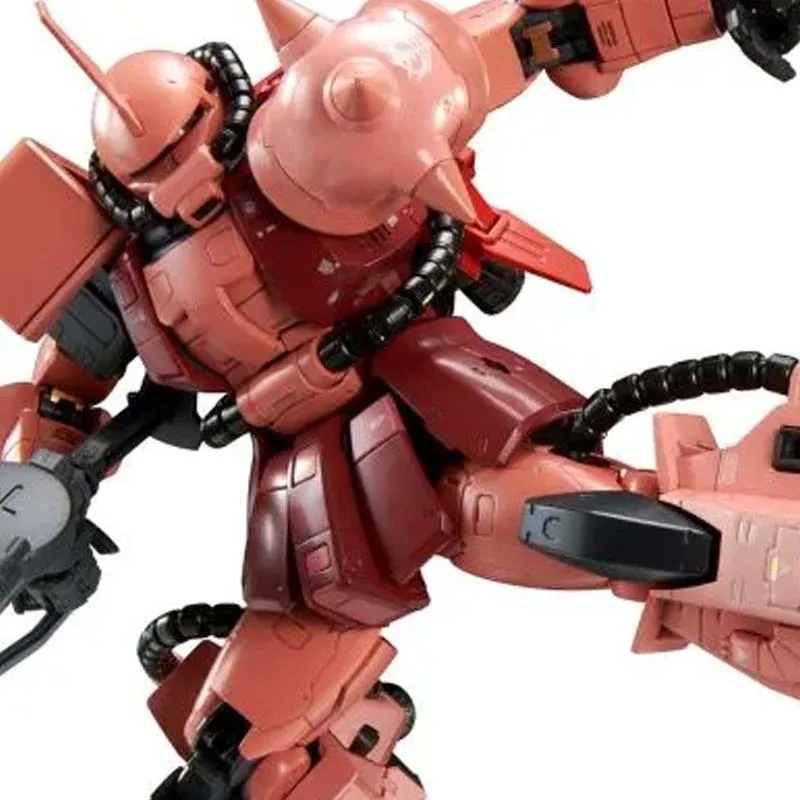 Фото Коллекционная сборная модель Bandai Gunpla PB Limited Edition RG 1/144 HIGH MOBILITY TYPE ZAKUII, игрушки для мужчин, подарки на Рождество №4