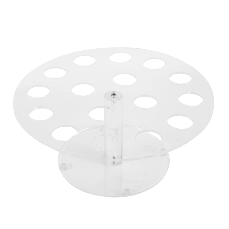 

Практичный акриловый конус для мороженого/суши с 16 держателями, прозрачная подставка для ручек