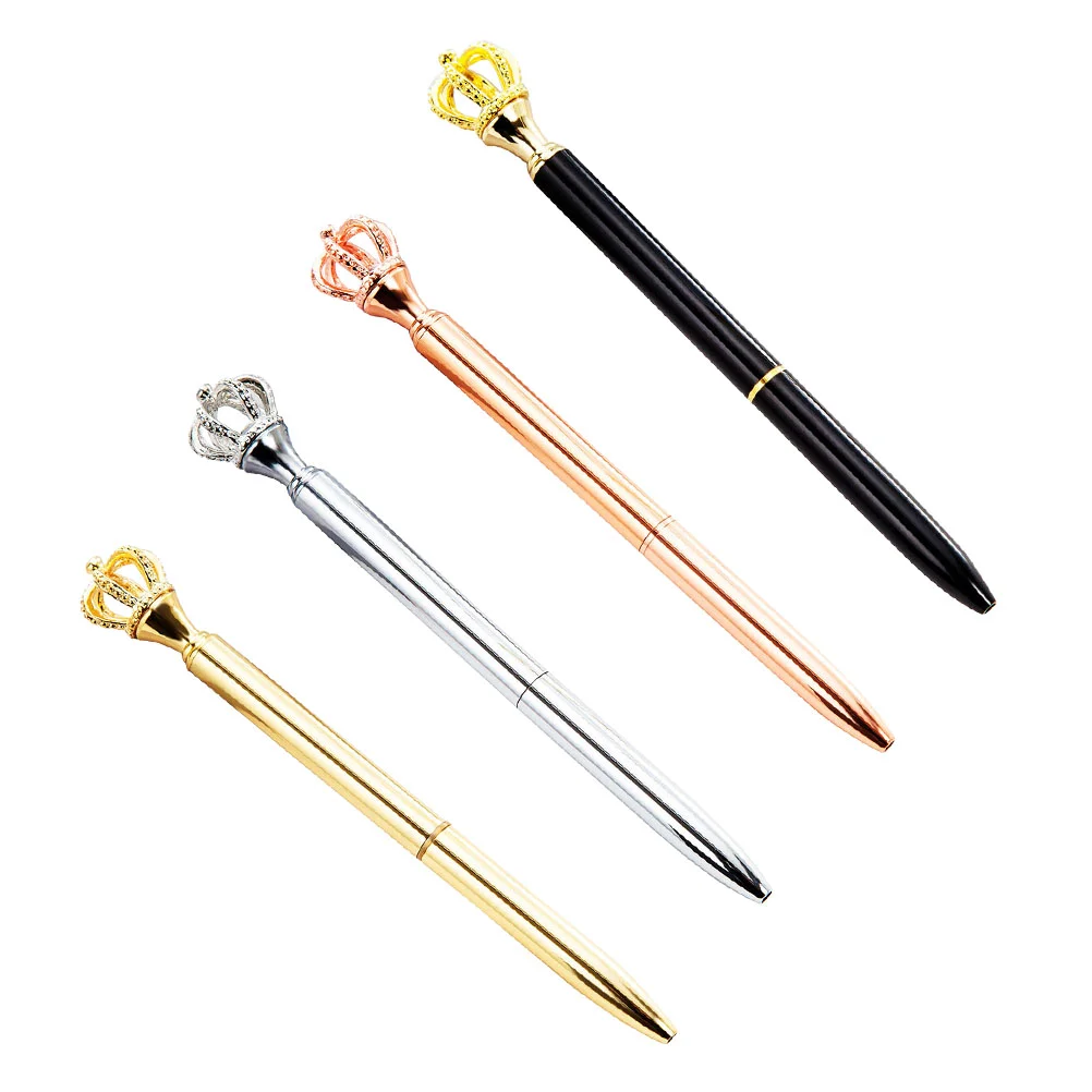 

4pcs Beautiful Metal Pen Simple Pen Elegant Pen for Girl Kid Child