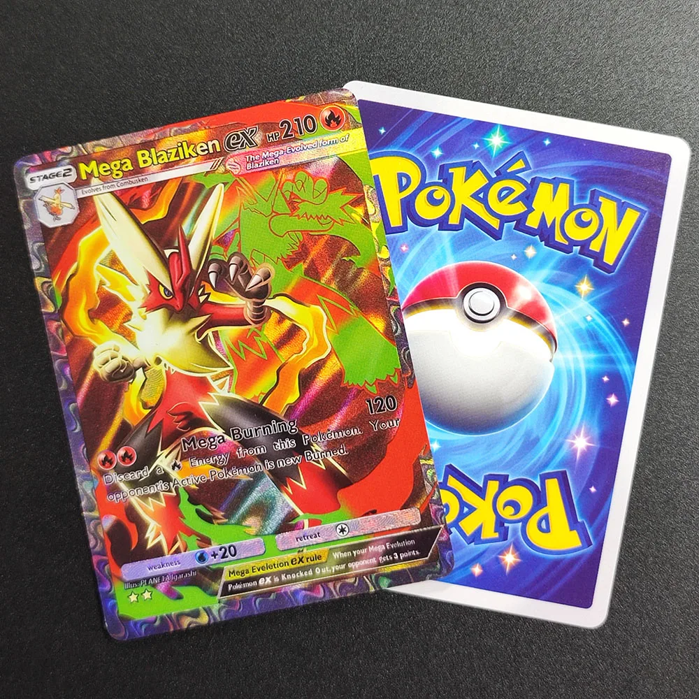 Фото Коллекционная карта Proxy Pocket Monster Pokemon TCG Melmetal ex, английская, текстурированная, голографическая, с эффектом драгоценного камня, в идеальном состоянии, ультра-редкая №3