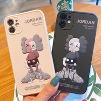 sesame street trendy gloomies bear doll cases for iphone 13 12 11 pro max mini xr xs max 8 x 7 se 2022 couple luxury cover