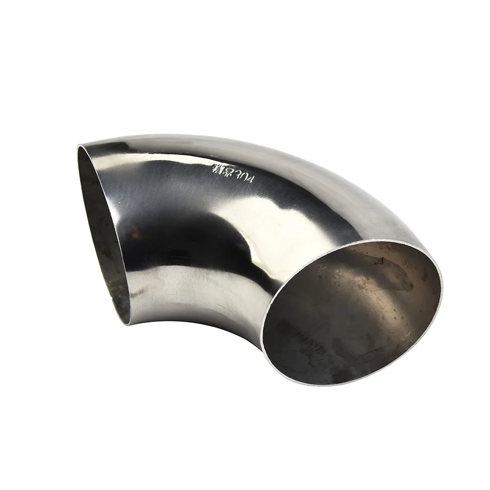 Автомобильный колено изгиб трубы 2 5 дюйма 63 мм выхлопной оправки нержавеющая