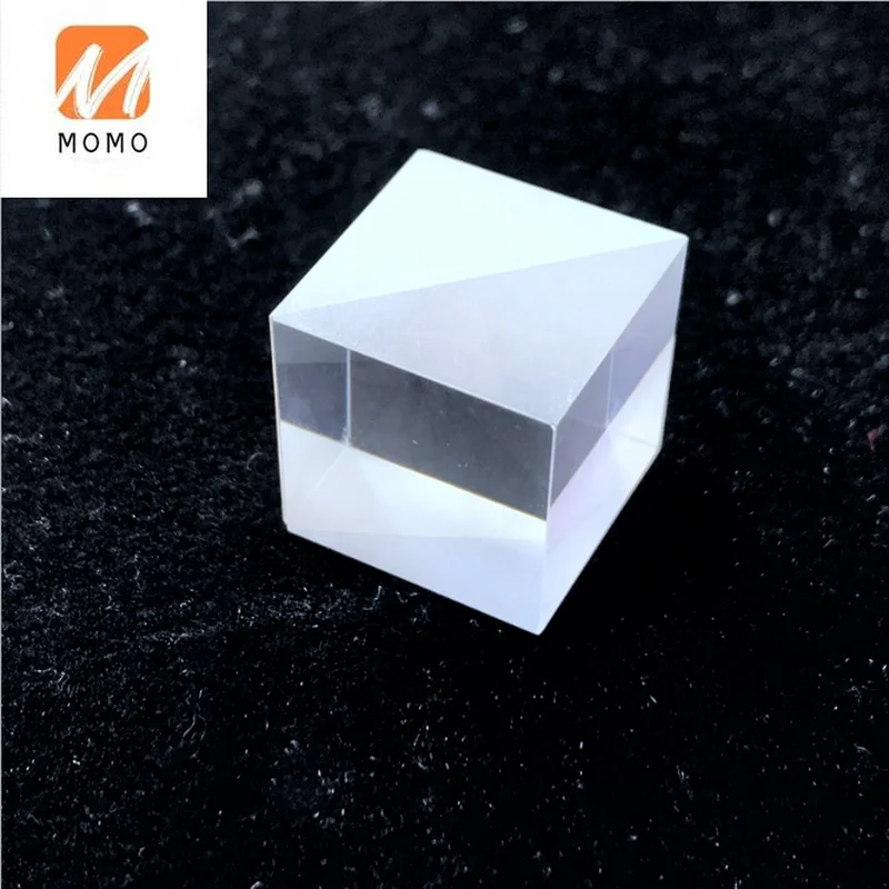 

optical glass beamsplitter cube dispersion beam splitter prism
