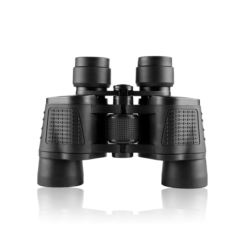 

Outdoor Telescope 80X80 10X Magnification Hunting Camping Optical Binoculars Wide Angle Watching Pocket Zoom With Storage Bag