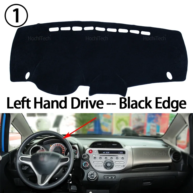 

Honda Fit Jazz 2008-2013 GE6 GE7 GE8 GE9 Крышка Приборной Панели Интерьер Автомобиля Коврик Теневое Одеяло Автомобильные Аксе...