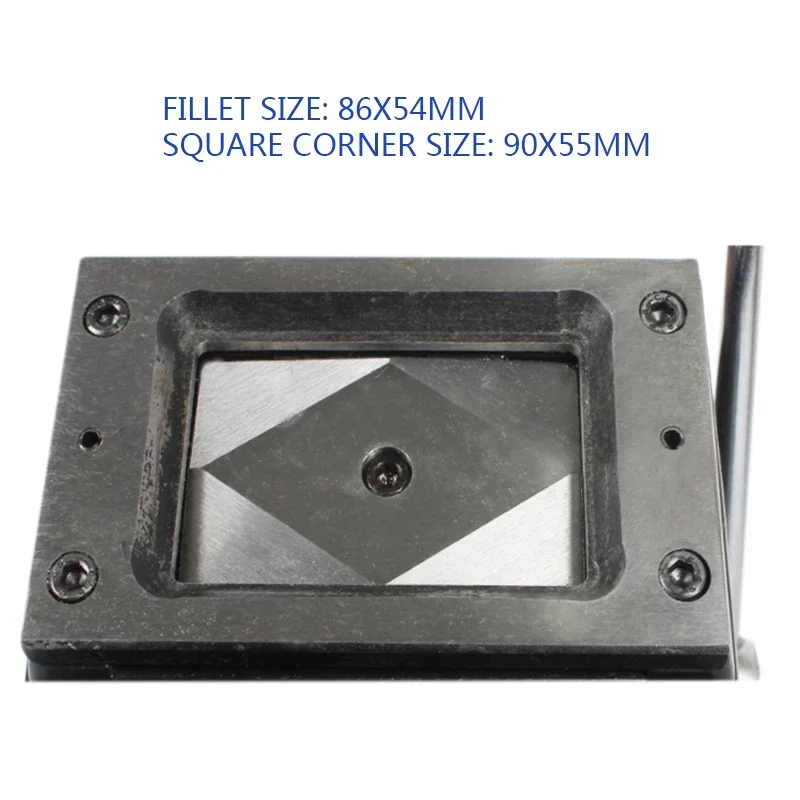 Ручной сверхмощный прямоугольный станок для резки круглых углов штамповочный