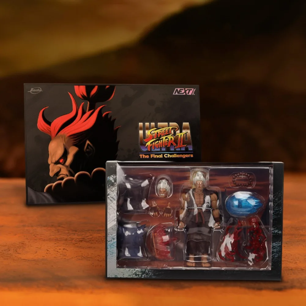 Фото Фигурка Jada Toys Ultra Street Fighter II SDCC Exclusive Limited Shin Akuma Gouki, настольное украшение, игрушка, подарок, предзаказ №3