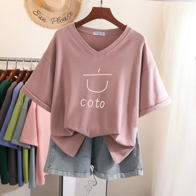 

Женская футболка с круглым вырезом, с коротким рукавом