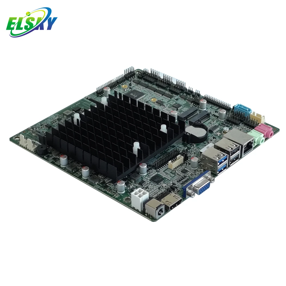 Фото НОВАЯ материнская плата ELSKY M100F 4xRS485 COM Thin Mini-ITX с поддержкой процессоров Alder Lake-N N95 N97 N100 N200 I3-N300 I3-N305 №3