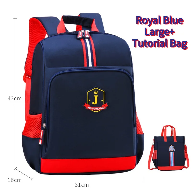British Style Children Large Capacity School Tutorial Bags for Grade 1-3-6 Students New Girl Boy Light Fashion Backpacks Hot