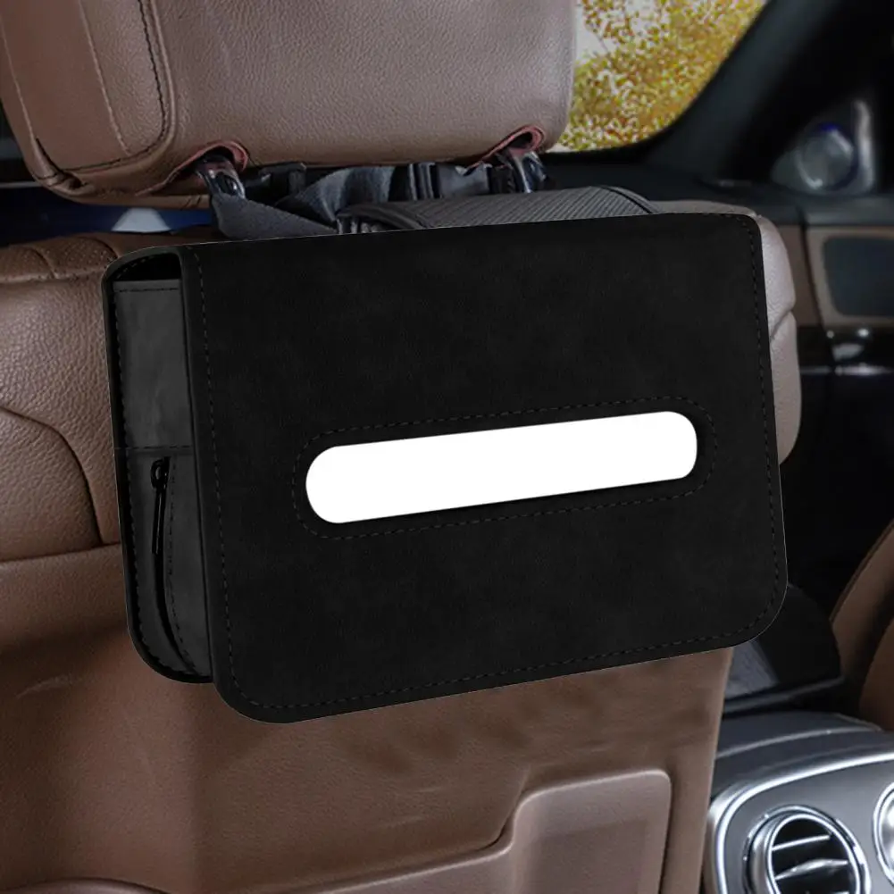 

Car Tissue Box Excellent Waterproof Easy to Clean Car Back Seat Napkin Holder Box Automobile Accessories