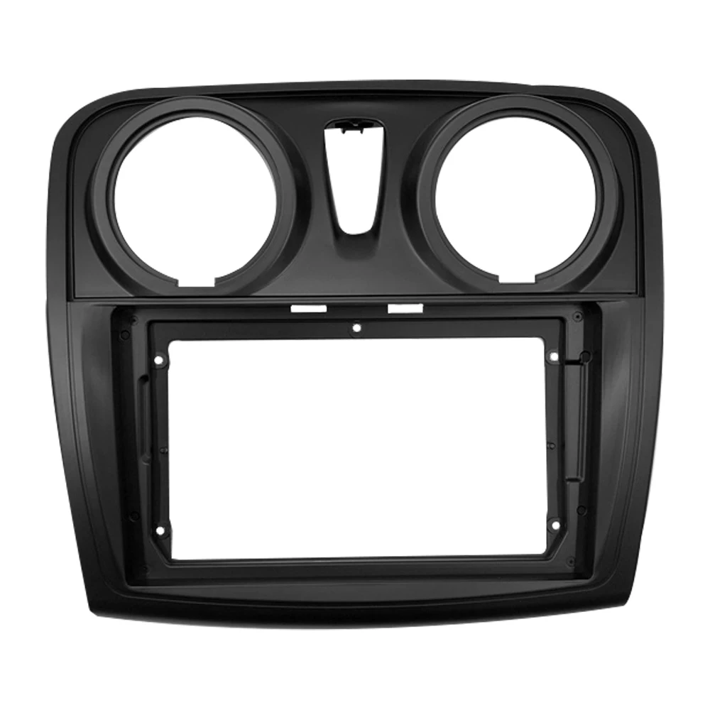 

2 Din 9 Inch Car Radio Fascias for Dacia Sandero Symbol Stepway 2014+ Dashboard Frame Installation DVD Gps Mp5 Multimedia Player