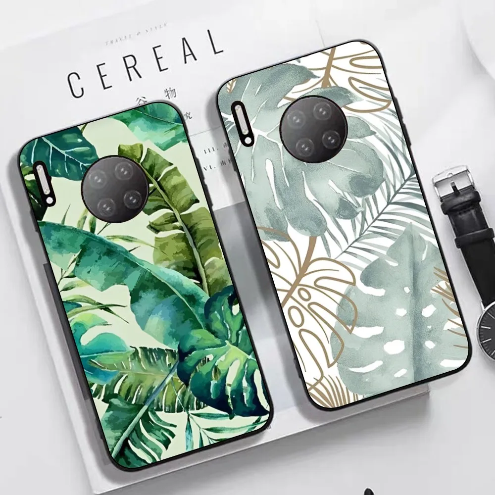 

Leaves Phone Case For Huawei Mate 10 20 30 40 50 lite pro Nova 3 3i 5 6 SE 7 pro 7SE