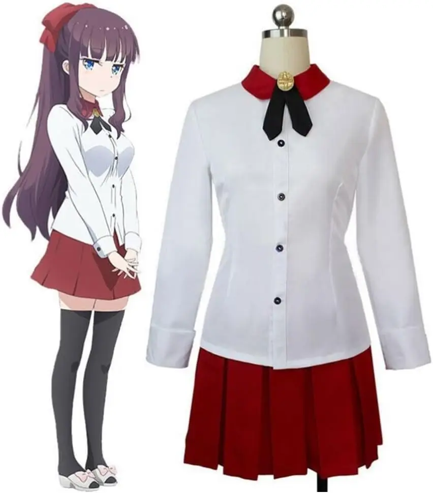 Костюмы для косплея игры Takimoto Hifumi Униформа юбка аниме одежда на Хэллоуин женское