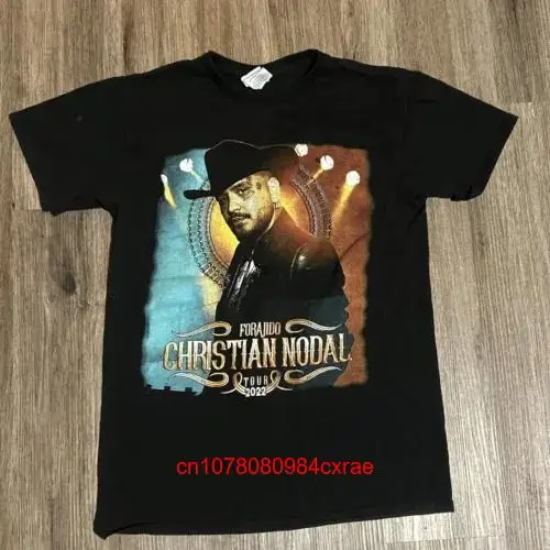 Футболка с длинным или коротким рукавом Christian Nodal официальный тур-концерт промо