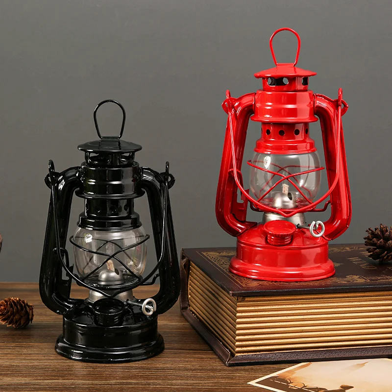 

Vintage kerosene lamp creative living room TV wine cabinet porch decorations decoration for bedroom table lamp bedside lamps