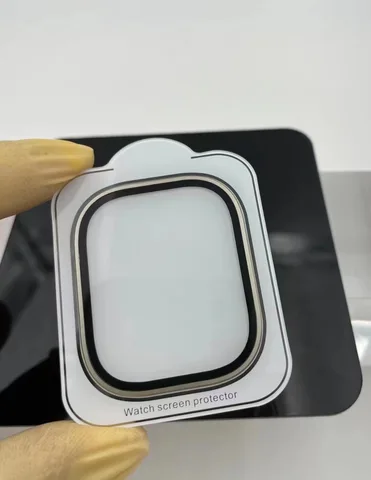 Алюминиевое металлическое закаленное стекло для защиты экрана для Apple Watch Ultra 8 Iwatch 49 мм 49 мм Защитная пленка Защитные аксессуары