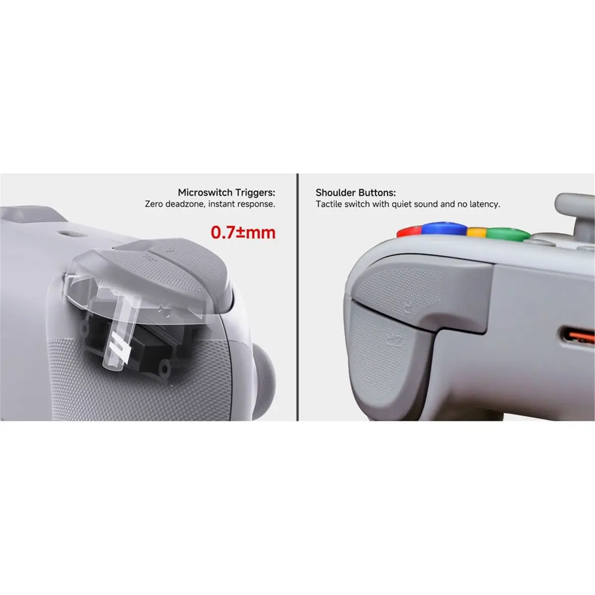 Механический Bluetooth-контроллер xin828 CHITU 2 HD для Switch 12, ПК, Android, геймпад с джойстиками TMR Glide и зарядной док-станцией (art.: 3920dc3fab32e) - 3920dc3fab32e