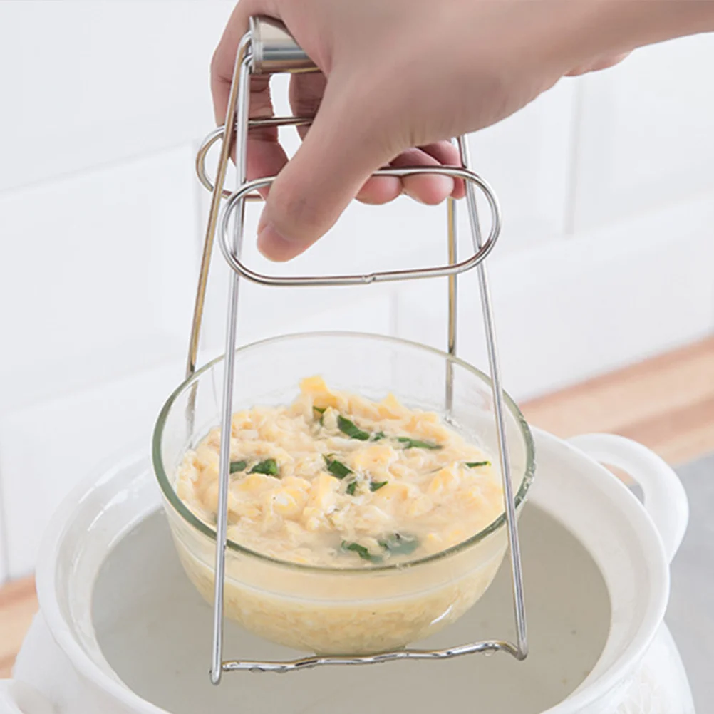 

Plate Dish Clamp Tongs Clip Hot Gripper Kitchen Pot Bowl Retriever Resistant Heat Clips Plates Bowls Anti Scald Folding Air