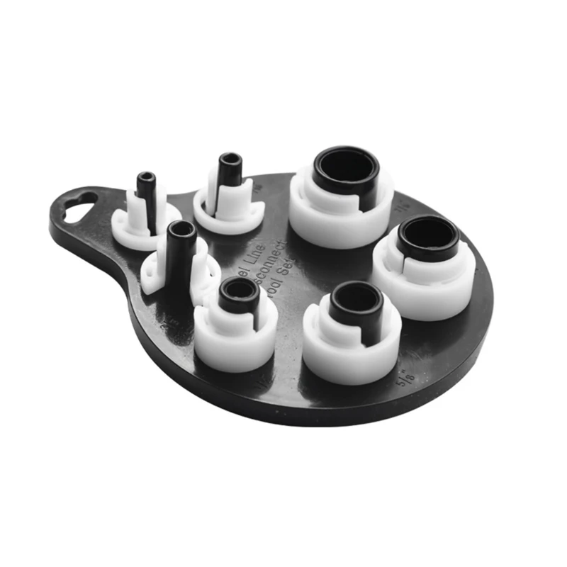 

7x Automobile Air Conditioner and Line Quick Disconnect Tool Set Quick Connecting Sleeves for Multiple Applications