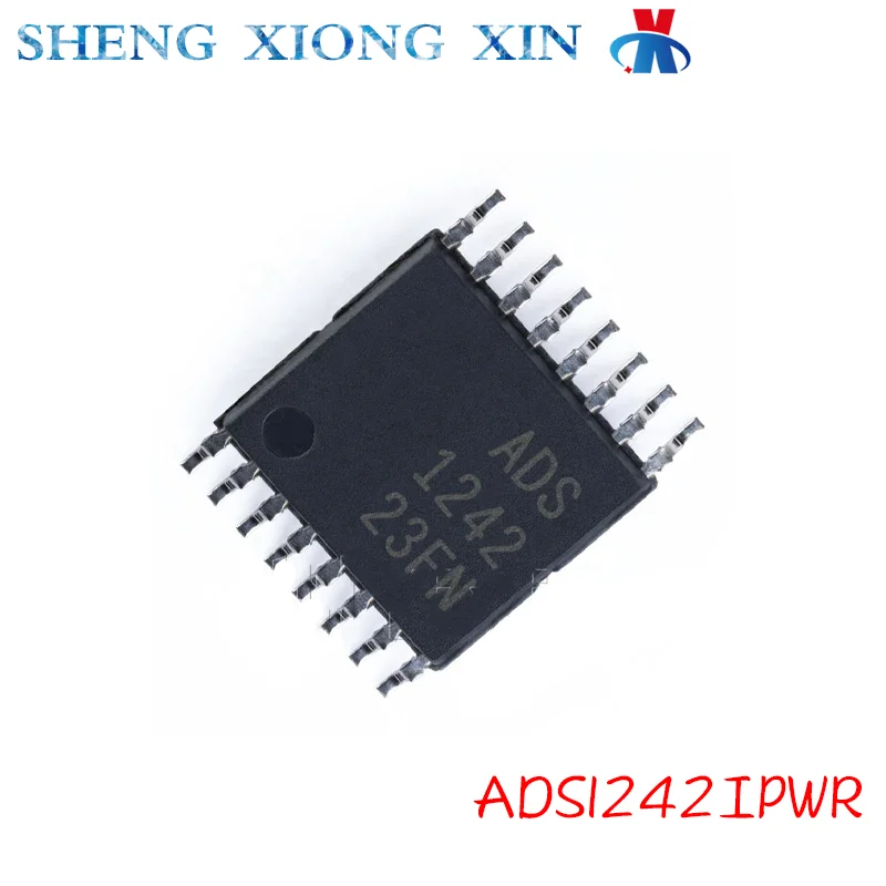 5pcs/Lot ADS1242IPWR TSSOP-16 аналого-цифровой преобразователь чип ADC ADS1242IP ADS1242 Интегральная схема