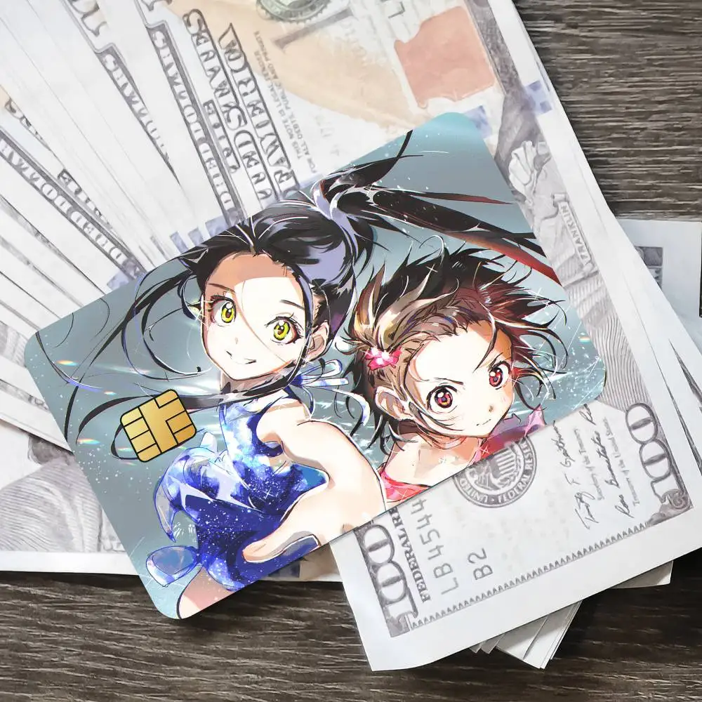 Набор аниме наклеек для кредитных карт 150 наклеек аниме