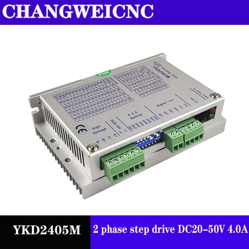 Origin YAKO 32-битный цифровой DSP YKD2405M 2-фазный шаговый привод DC20-50V 4 0A драйвер для