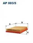

Air filter for AP003/5