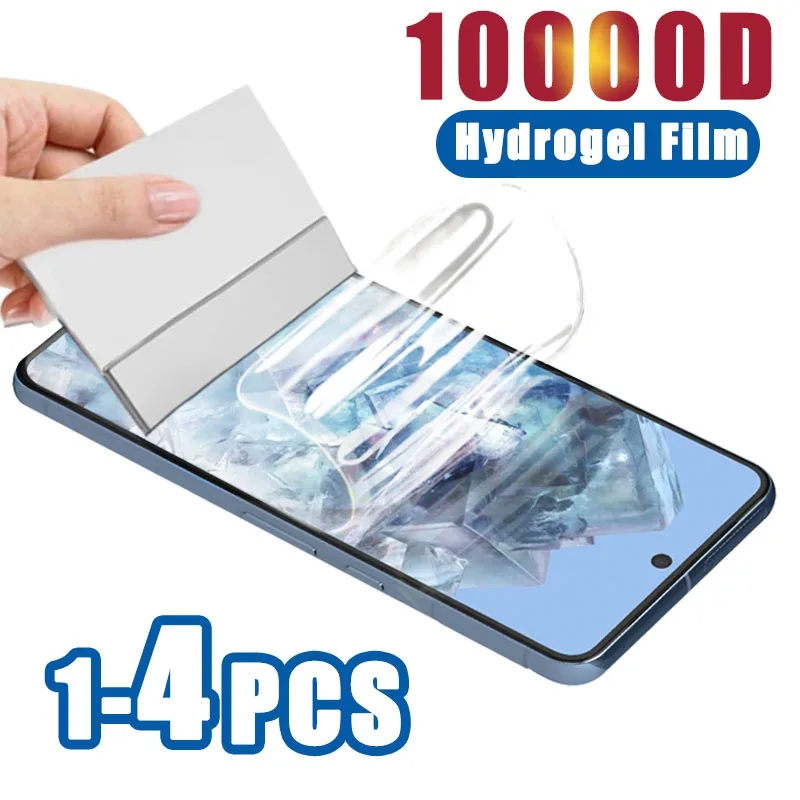 1-4 шт. Гидрогелевая пленка для Google Pixel 7 8 7A 6 6A Pro