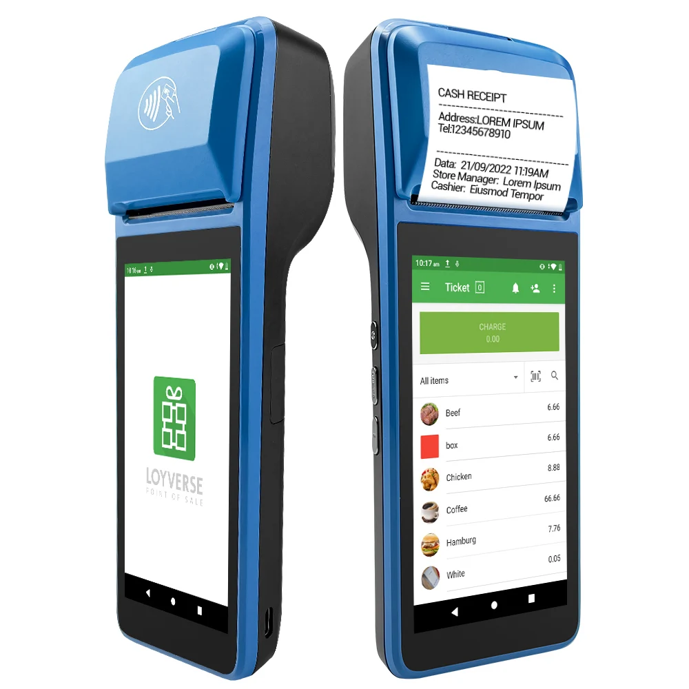 

Cheap H8C Retail Pos Systems 2022 Android 11 Bus Ticketing Machine All in One Touch Screen Supermarket Loyverse Pos Terminal